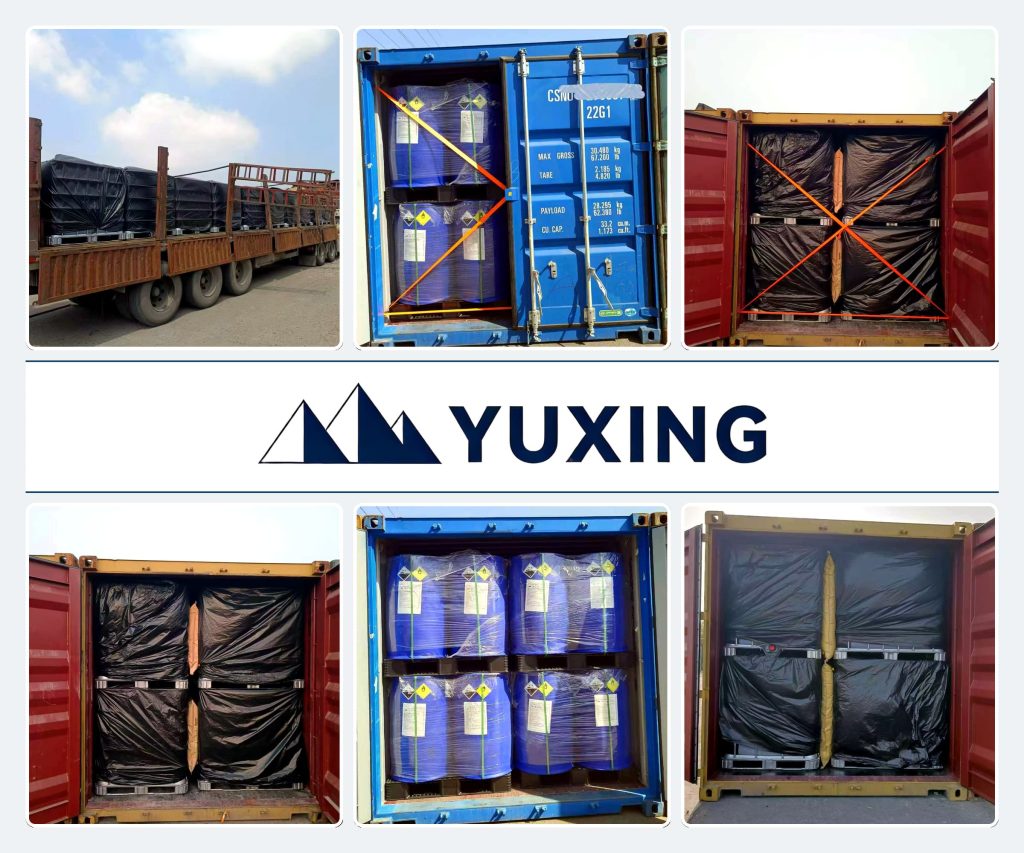 YuXing nitric acid export shipment