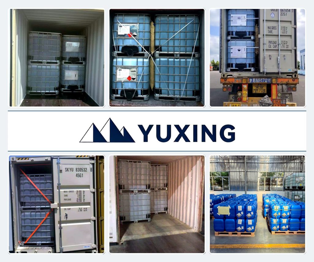 YuXing sulfuric acid export shipment