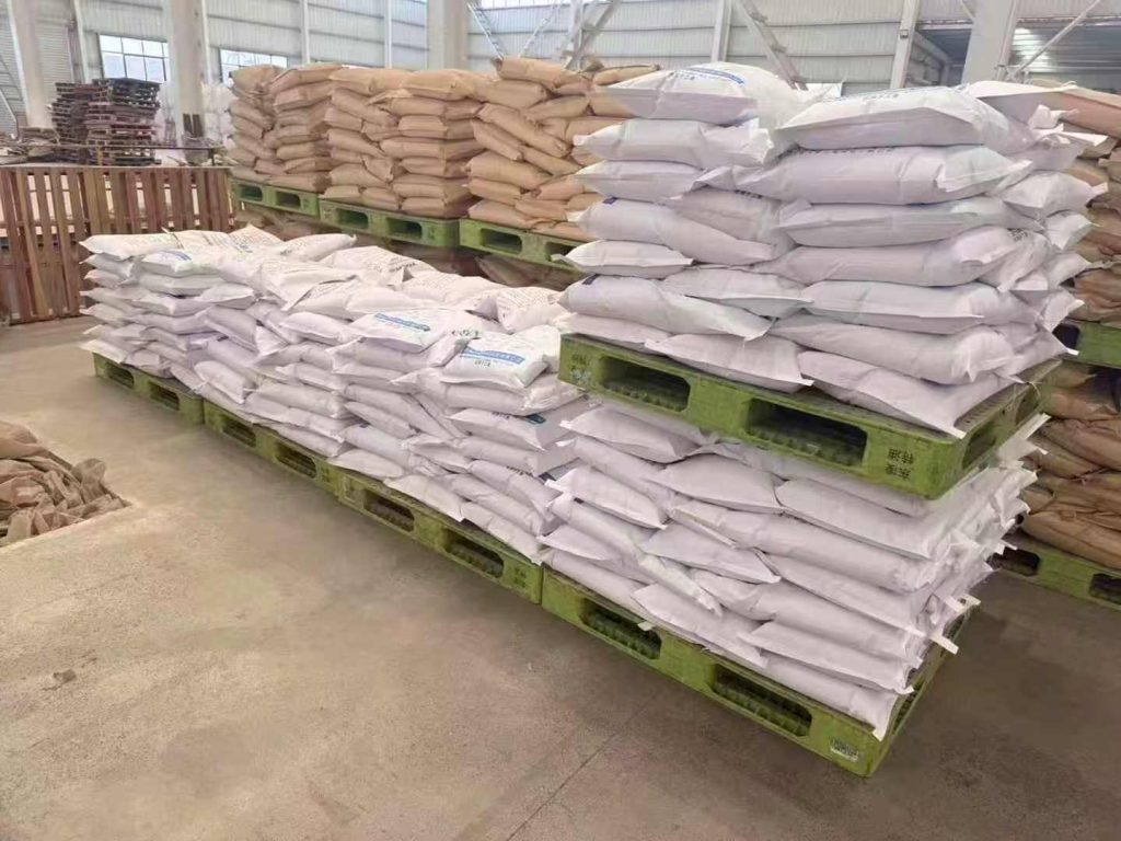 YuXing polyacrylamide flocculant warehouse ready for export