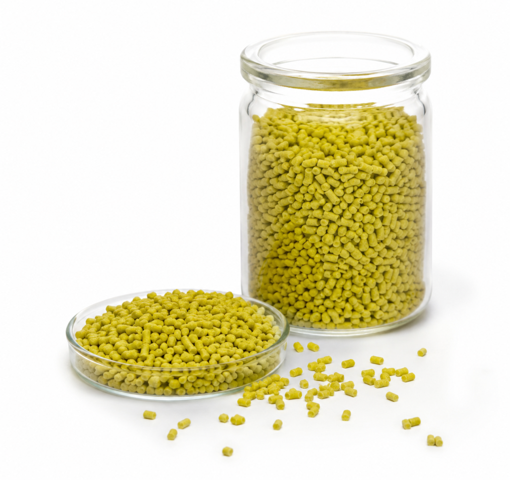 SBX flotation collector yellow-green pellets