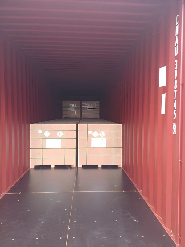 NaCN export drums — YuXing shipment
