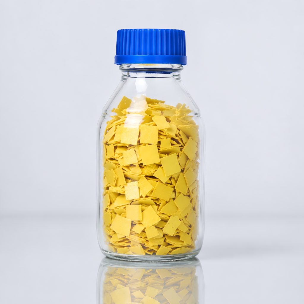 Sodium sulfide Na₂S ≥60 percent yellow flakes for mining flotation