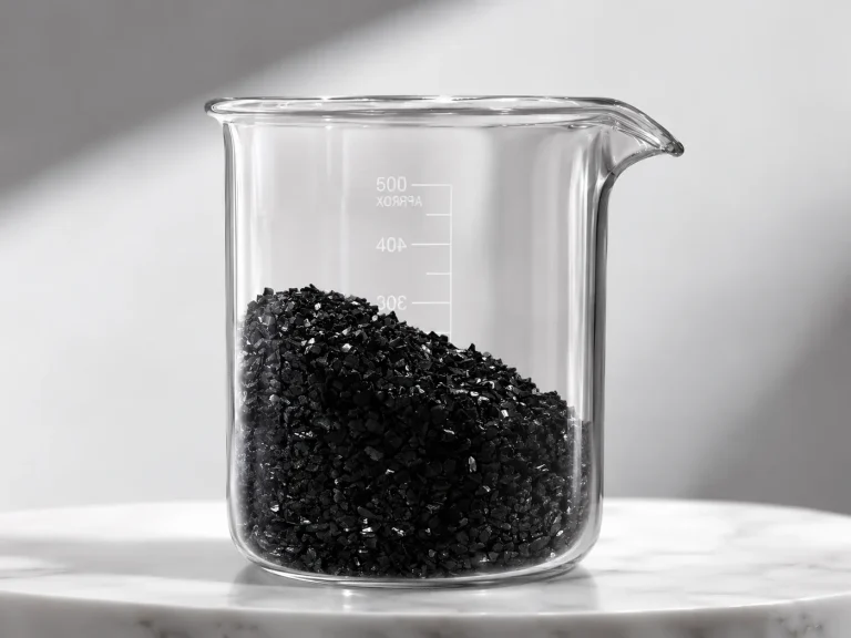 Activated carbon sample for iodine number and methylene blue adsorption test